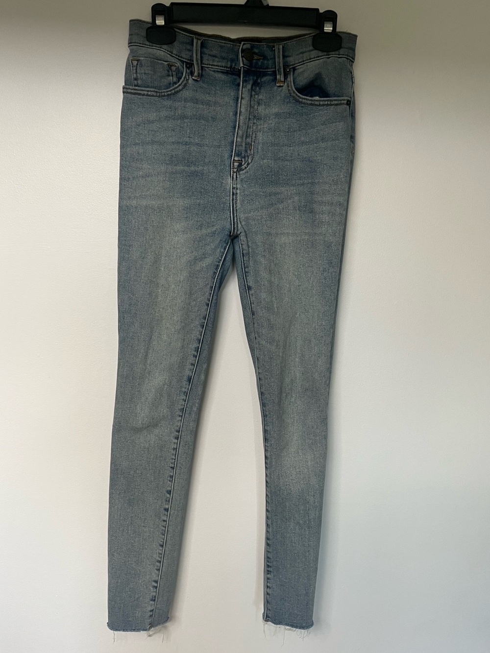BDG Light Wash High-Rise Twig Super High Rise Skinny Jeans